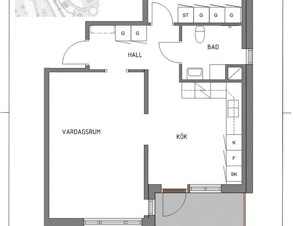 Babelsbergsgatan 1 A - Foto 1