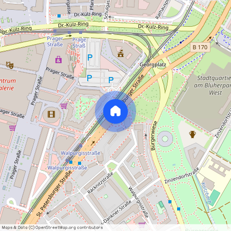 St. Petersburger Straße 26, 01069 Dresden - Seevorstadt-Ost/Großer Garten