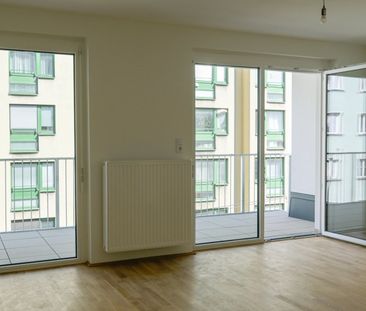 Neubauwohnung gleich beim Reumannplatz – 2-Zimmerwohnung mit Balkon... - Foto 1