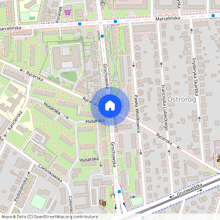 Poznań, Grunwald ul. Grochowska