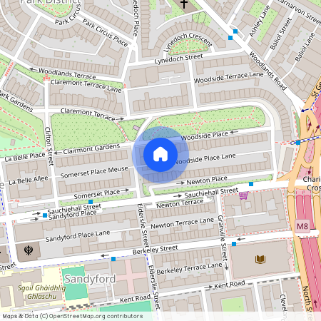Woodside Pl Ln, Glasgow G3 7RB, United Kingdom