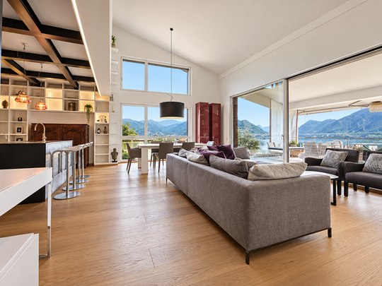 Stunning Duplex Apartment with Lake Views in Montagnola – Gentilino for rent - Photo 1
