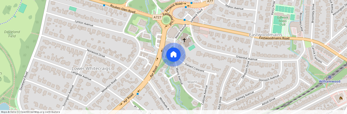Mains Avenue, Giffnock, G46 6QY, United Kingdom