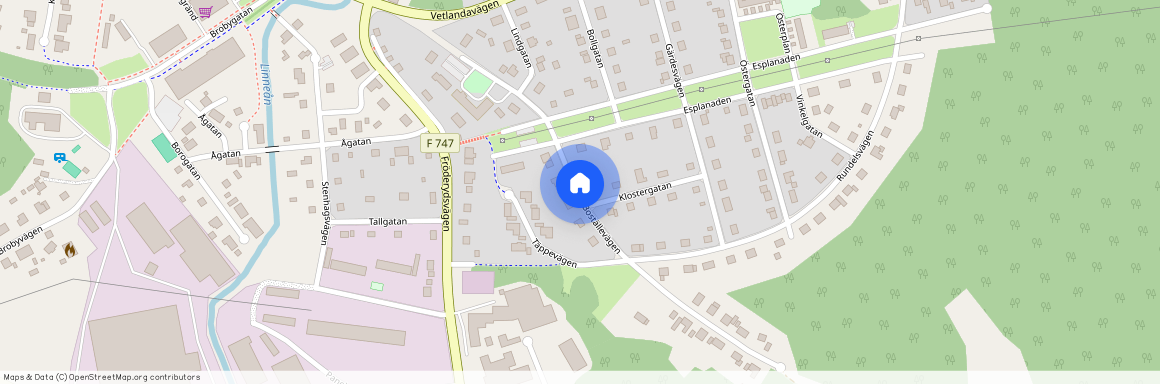 Boställevägen, Landsbro