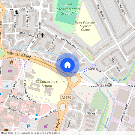 Parrotts Field, Hoddesdon, Hertfordshire