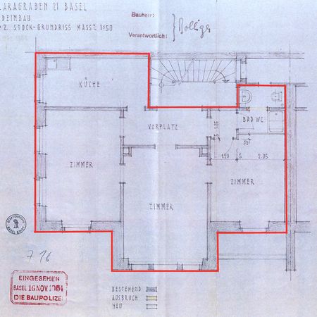Sanierte 3-Zimmerwohnung nähe Wettsteinplatz - Photo 4