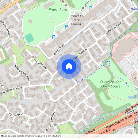 Princess Park Manor, Royal Drive, N11