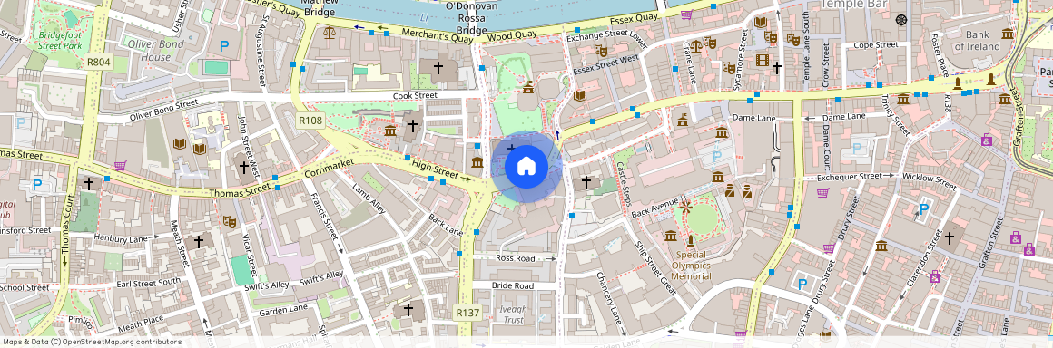 Christchurch Place, Temple Bar, Dublin 8