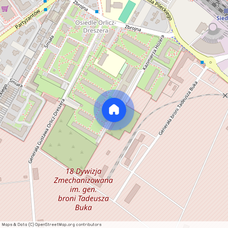 ul. Hozera, Siedlce, mazowieckie