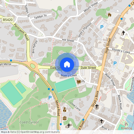 Dale Street, Menai Bridge, Ynys Mon, LL59