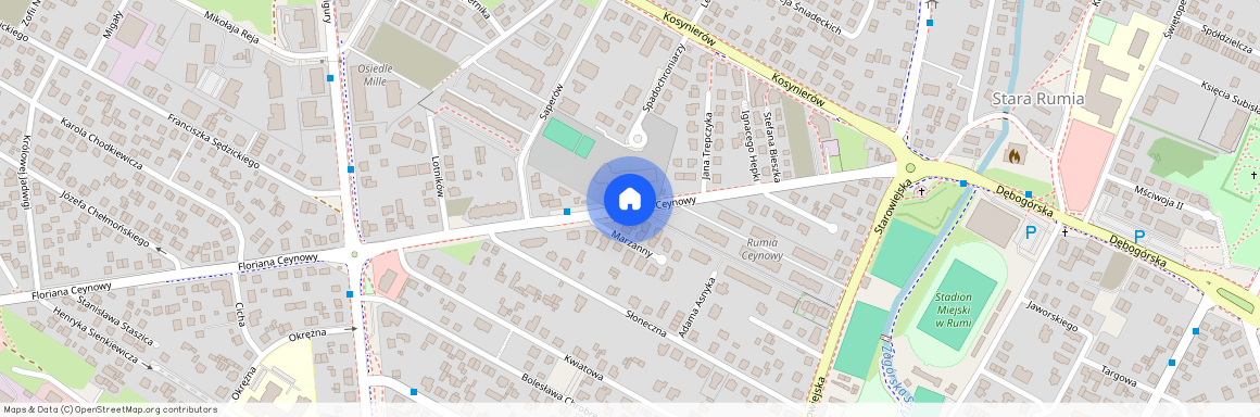 ul. Ceynowy, Rumia, wejherowski, pomorskie