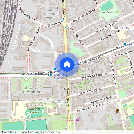 Route de Vienne, Francja, Lyon