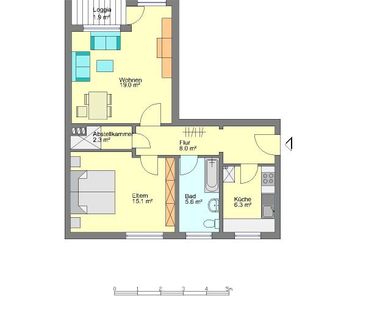 Gemütliche 2-Zimmer Etagenwohnung in Herford! - Foto 1