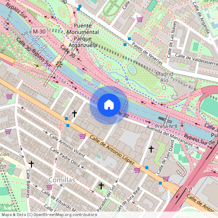 Avenida del Manzanares, Madrid, Community of Madrid 28019