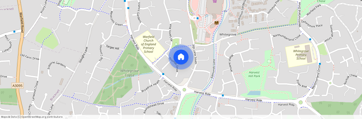 Augustine Walk, Warfield, RG42