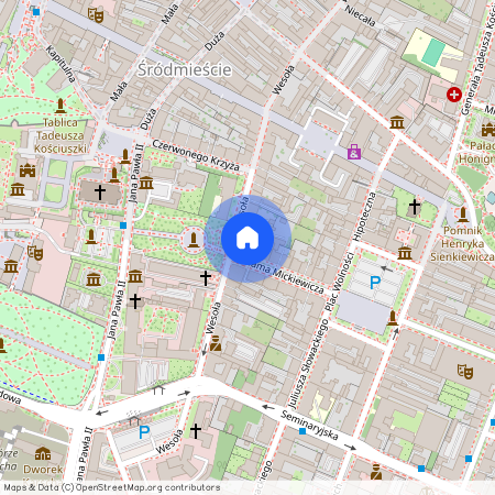 ul. Adama Mickiewicza, Śródmieście, Kielce, świętokrzyskie