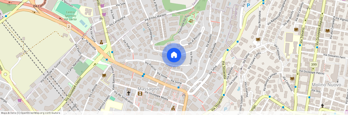 via Praccio 29, 6900 Massagno