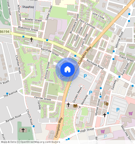 Oxford Street, Shaw, Oldham, OL2