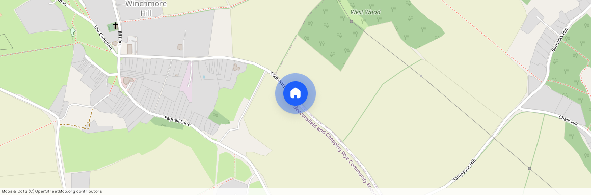 Coleshill Lane, HP7, Winchmore Hill