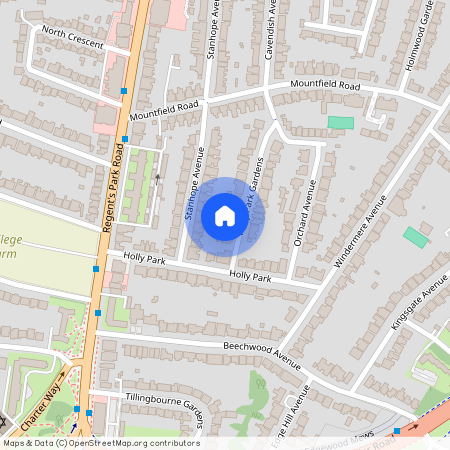 East Lodge, Holly Park Gardens, Finchley, Finchley, N3