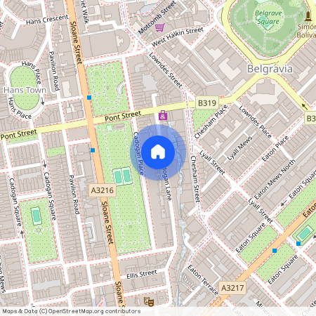 Cadogan Lane, Belgravia, SW1X