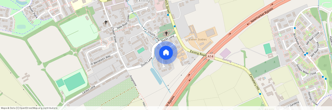 St. Martins Close, Newmarket CB8