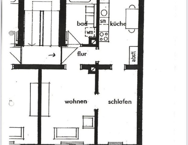 2-Zimmer-Wohnung Nürnberg St. Johannis ab 01.02.26 - Foto 1