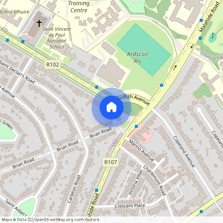 1 Bedroom Apartments, Griffith Wood, Griffith Avenue, Drumcondra, Dublin 9, Dublin 3