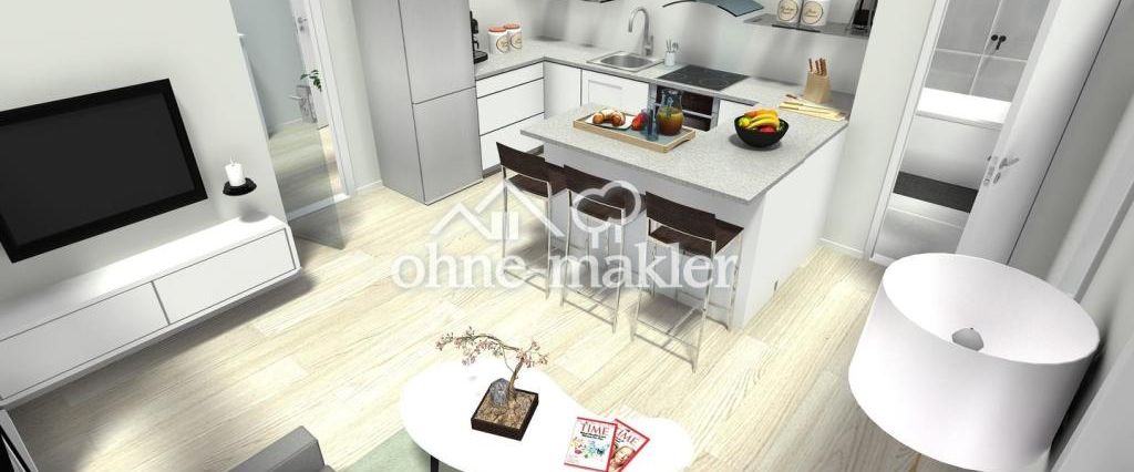 Moderne 2-Raum-Wohnung nach Komplettsanierung – mit Gartenmitnutzung in Rödlitz-Lichtenstein - Photo 1