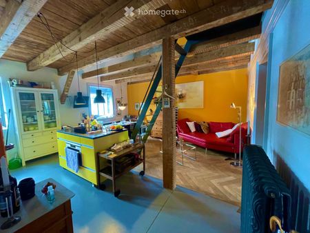 Einzigartige 3,5-Zimmer-Duplex-Wohnung mit Dachterrasse - Foto 2