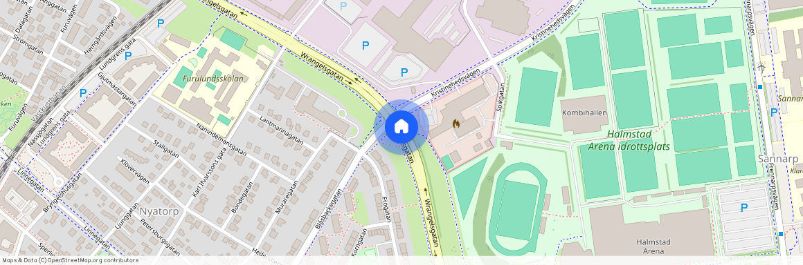 Wrangelsgatan, Halmstad