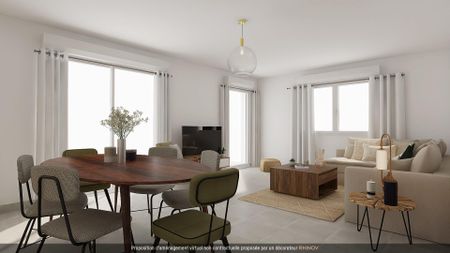 location Appartement T3 DE 71.6m² À Montpellier - Photo 3