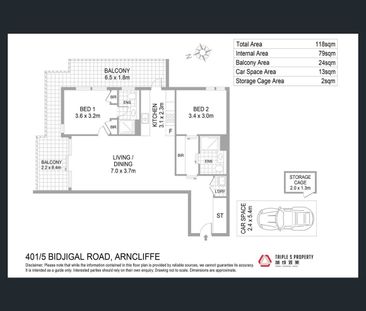 401/5 Bigjigal Road, Arncliffe, NSW 2205 - Photo 3