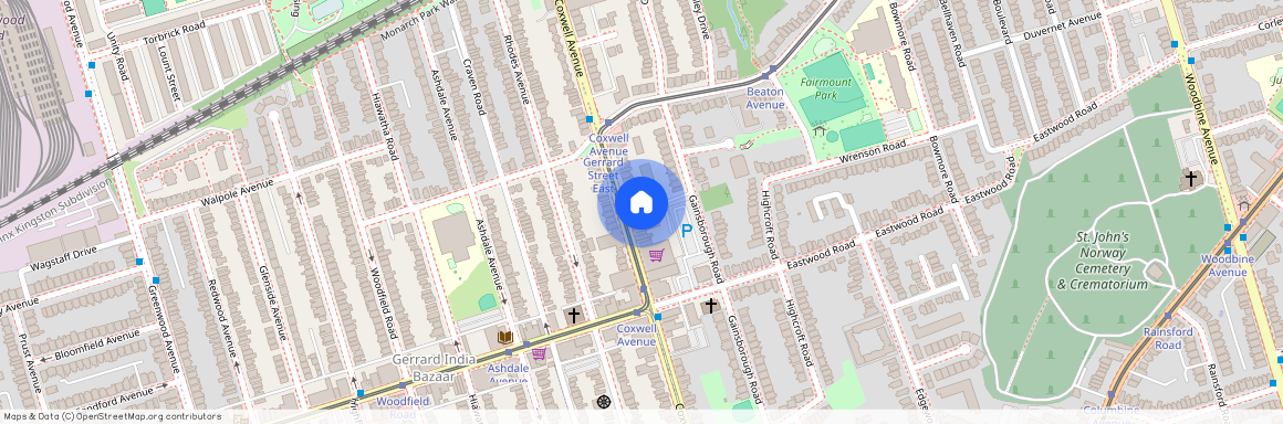 303 Coxwell Avenue Unit# rear workspace, Toronto