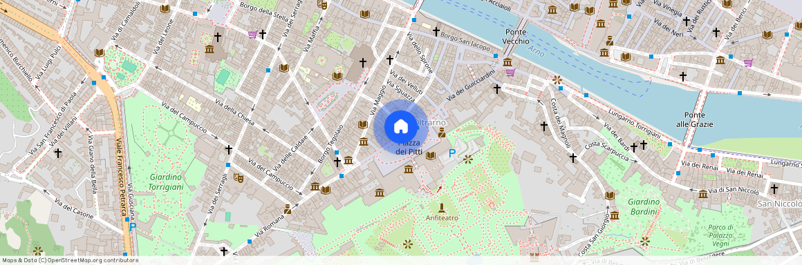 Piazza de Pitti, Florence, Tuscany 50125