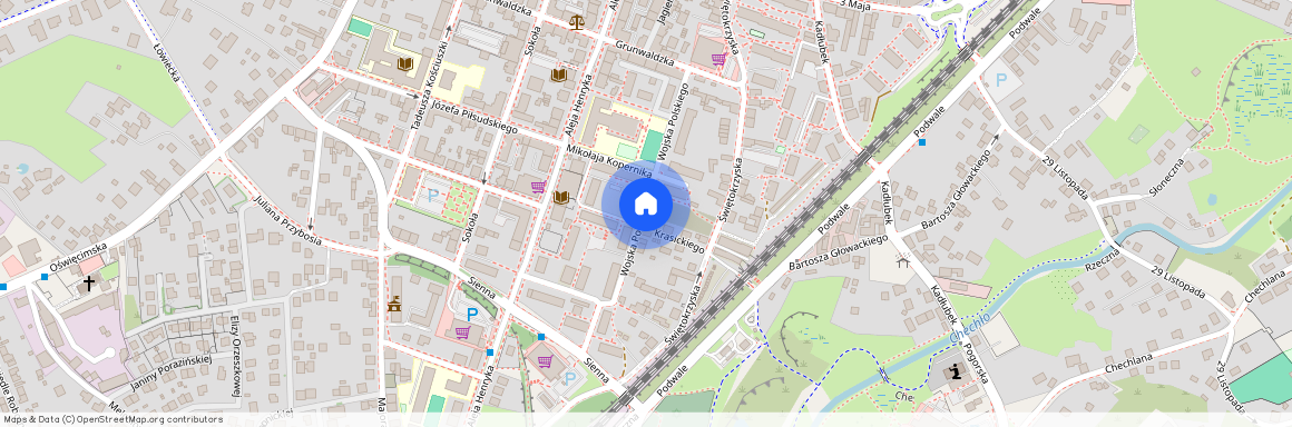 ul. Wojska Polskiego, Chrzanów, Chrzanów, chrzanowski, małopolskie