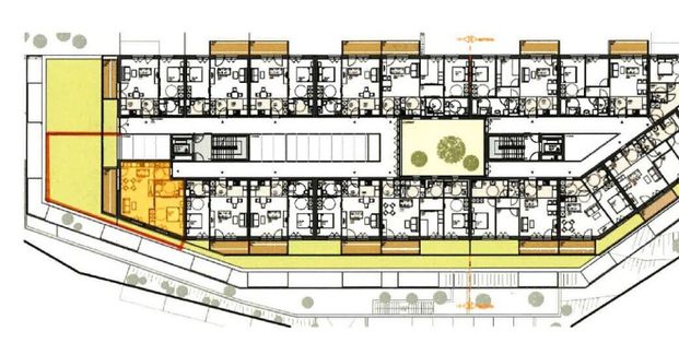 TOLLE 2 ZIMMERWOHNUNG MIT TERRASSE UND GARTENANTEIL IM GRÜNEN - TOP 29 - Photo 1