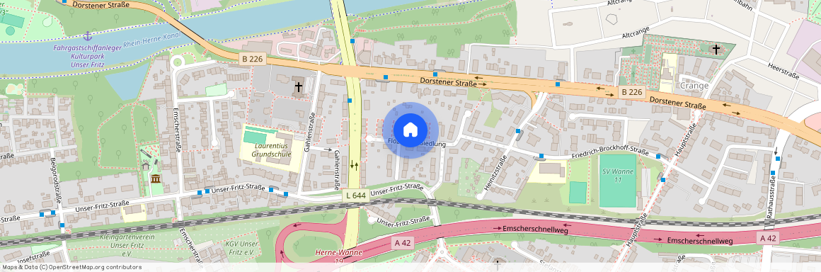 Flöz-Hugo-Siedlung 26, 44653 Herne