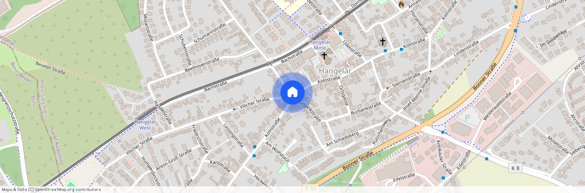 53757, Sankt Augustin / Hangelar