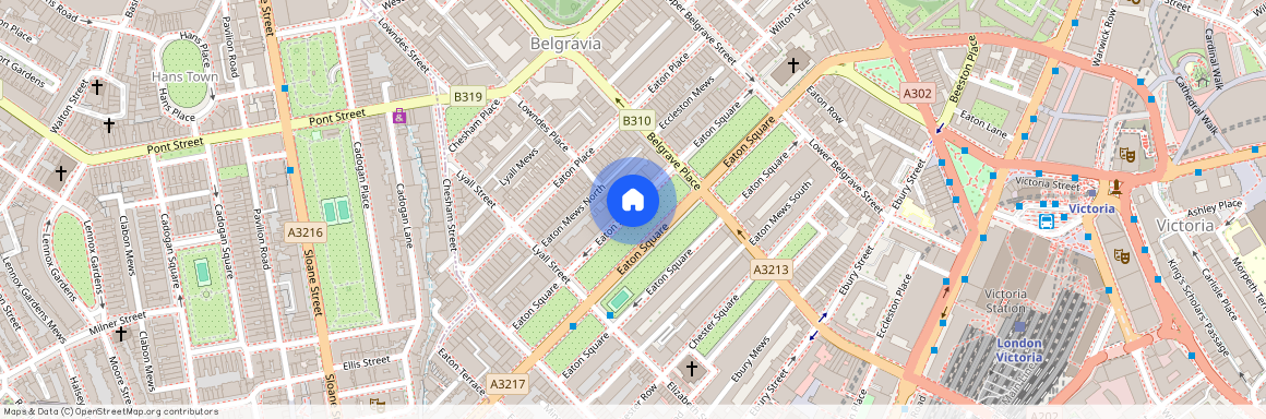 Eaton Square, Belgravia, London SW1W