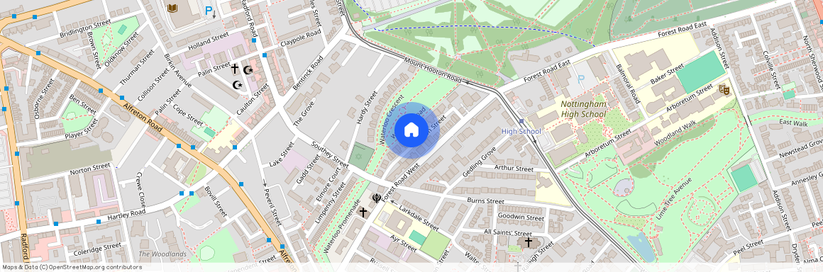 Waterloo Road, Arboretum, NG7