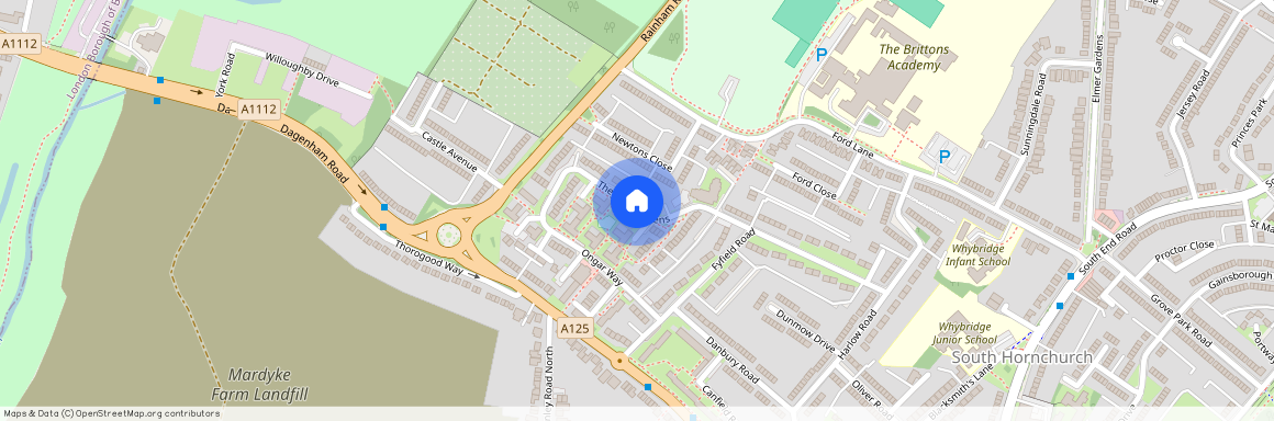 Theydon Gardens, Rainham, RM13