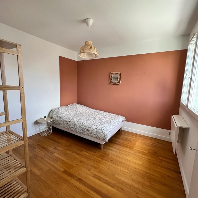 4 chambres à louer dans colocation T5 – Rennes Gare St-Helier, Loyer 490€ cc - Photo 1