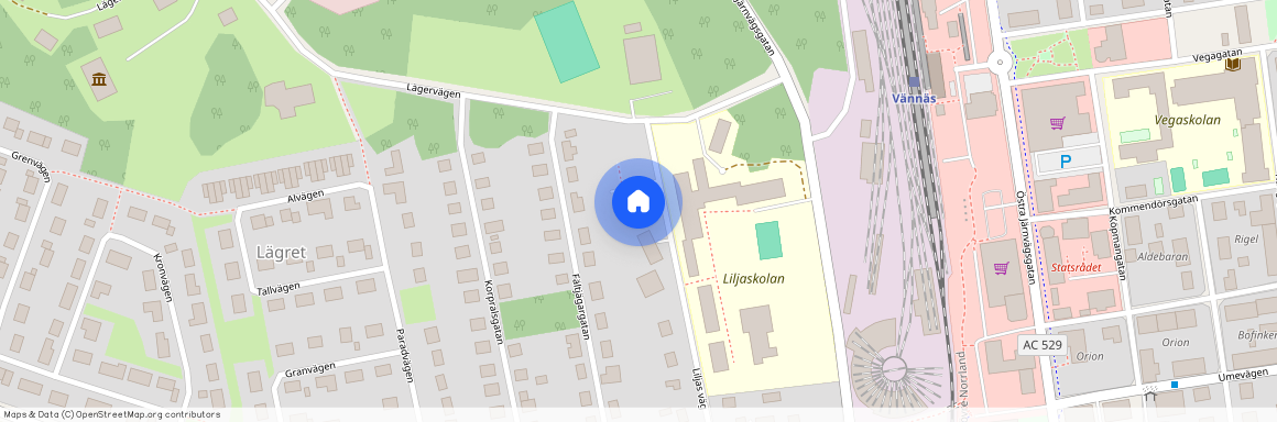 Lägret, Vännäs, Västerbotten, Liljas väg 17