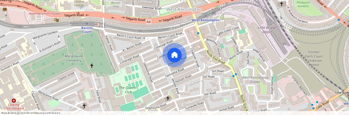 Barons Court, Barons Court, London, W14