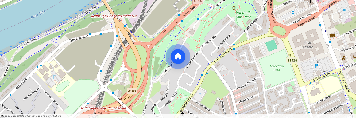 Saint Cuthbert's Road, Gateshead, NE8