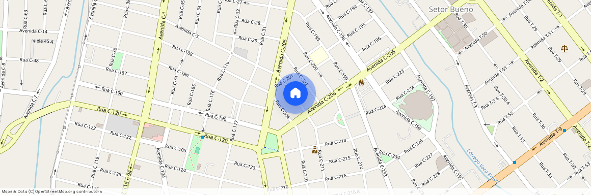 Rua C203, Jardim América, Goiânia, GO, 74270200