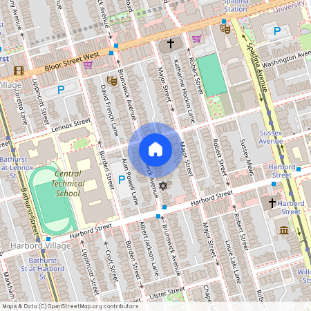 211 Brunswick Avenue Unit# Upper, Toronto