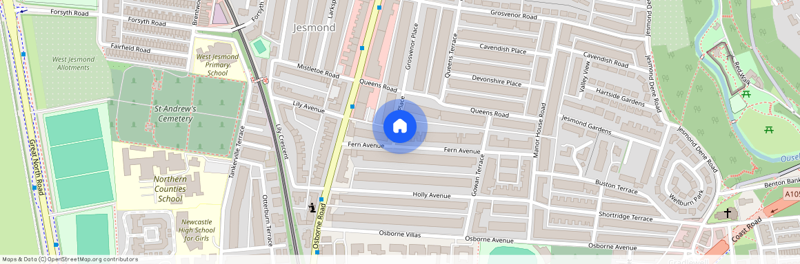 Grosvenor Place, Jesmond