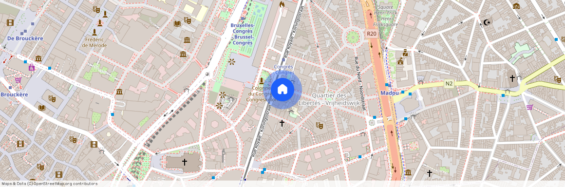 Rue du Congrès, 3, 1000, Bruxelles